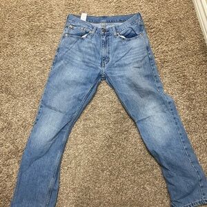 Levi's Men's Straight Jeans in Light Blue